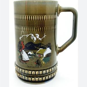 💚Vintage Irish porcelain tankard/mug